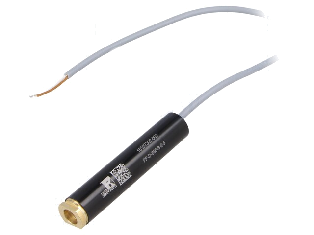 Module: laser; 3mW; rood; ellips; 650nm; 4,5÷6VDC; 30÷150mA Module: laser; 3mW; rood; ellips; 650nm; 4,5÷6VDC; 30÷150mA